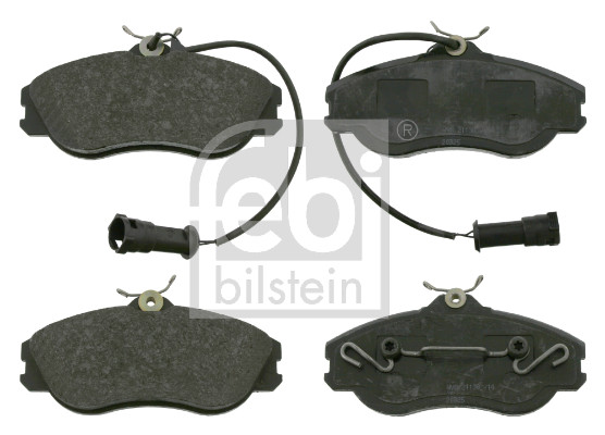 Bremsbelagsatz, Scheibenbremse - 16062 FEBI BILSTEIN