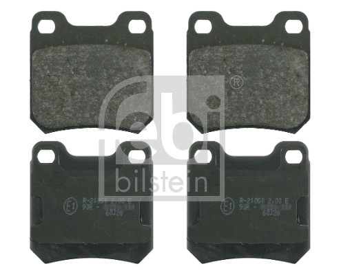 Brake Pad Set, disc brake - 16133 FEBI BILSTEIN