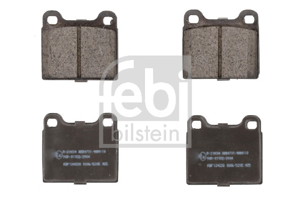 Brake Pad Set, disc brake - 16231 FEBI BILSTEIN