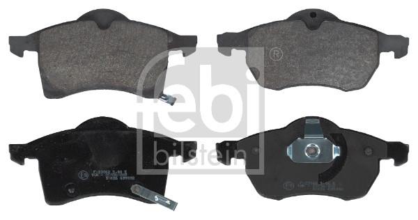 Brake Pad Set, disc brake - 16232 FEBI BILSTEIN