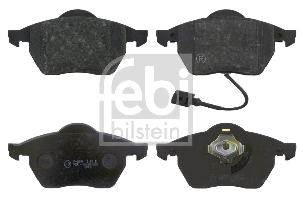 Brake Pad Set, disc brake - 16334 FEBI BILSTEIN