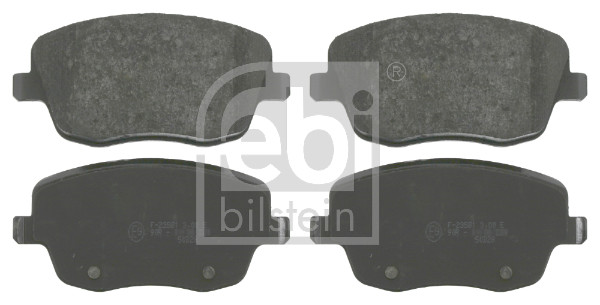 Brake Pad Set, disc brake - 16484 FEBI BILSTEIN