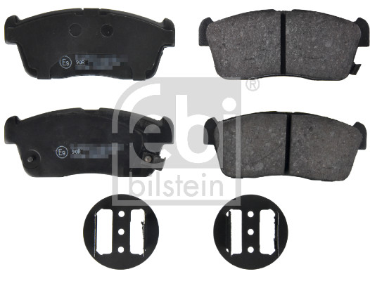 Brake Pad Set, disc brake - 16662 FEBI BILSTEIN