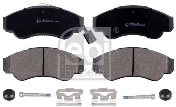 Brake Pad Set, disc brake - 16663 FEBI BILSTEIN