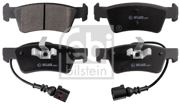 Brake Pad Set, disc brake - 16669 FEBI BILSTEIN