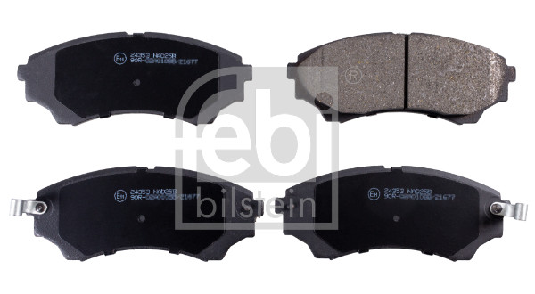 Brake Pad Set, disc brake - 16739 FEBI BILSTEIN