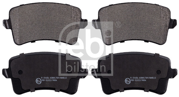 Brake Pad Set, disc brake - 16755 FEBI BILSTEIN