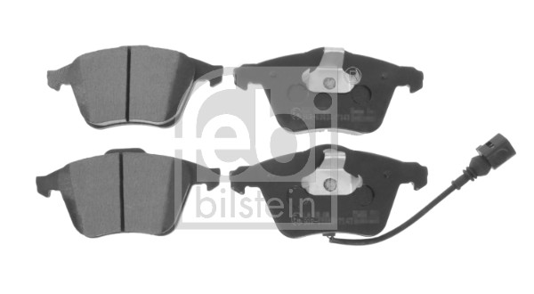 Brake Pad Set, disc brake - 16796 FEBI BILSTEIN