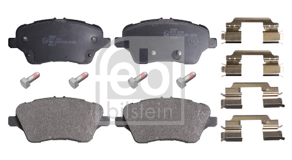 Kit pastiglie freno, Freno a disco - 16940 FEBI BILSTEIN