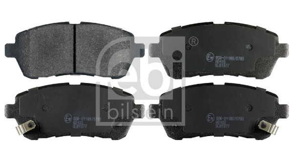 Brake Pad Set, disc brake - 170652 FEBI BILSTEIN