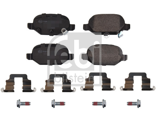 Brake Pad Set, disc brake - 175268 FEBI BILSTEIN