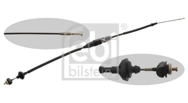 Cavo comando, Comando frizione - 31328 FEBI BILSTEIN