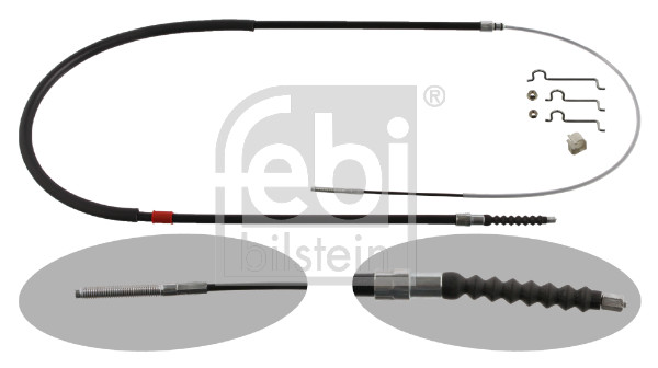 Cavo comando, Freno stazionamento - 36673 FEBI BILSTEIN