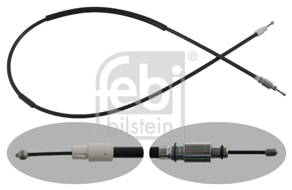 trosas, stovėjimo stabdys - 36935 FEBI BILSTEIN
