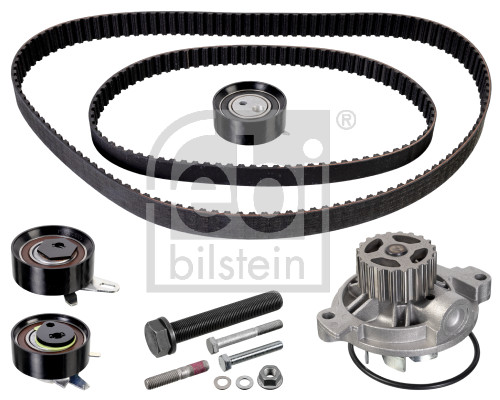 vandens siurblio ir paskirstymo diržo komplektas - 45127 FEBI BILSTEIN