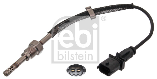Sensore, Temperatura gas scarico - 49261 FEBI BILSTEIN