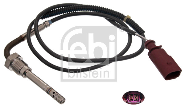 Sensore, Temperatura gas scarico - 49262 FEBI BILSTEIN