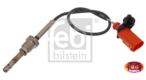 Sensore, Temperatura gas scarico - 49306 FEBI BILSTEIN