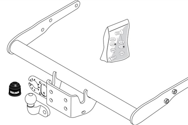 Trailer Hitch - 426900 BRINK