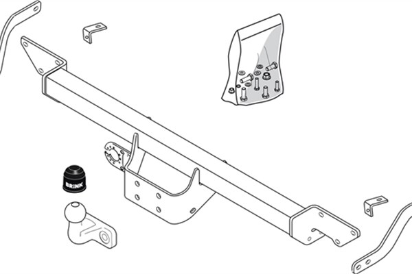Trailer Hitch - 481900 BRINK
