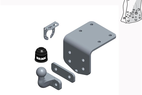 Trailer Hitch - 613200 BRINK