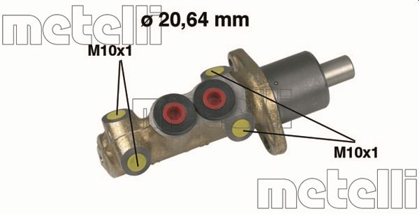 Brake Master Cylinder - 05-0059 METELLI