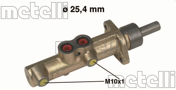 Cilindro maestro del freno - 05-0235 METELLI