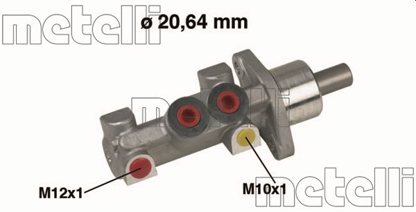 Cilindro maestro del freno - 05-0420 METELLI