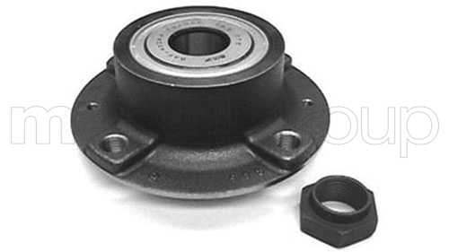 Kit cuscinetto ruota - 19-2668 METELLI