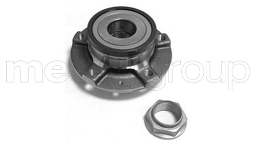 Kit cuscinetto ruota - 19-2762 METELLI