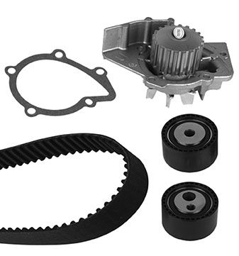 Pompa acqua + Kit cinghie dentate - 30-0747-1 METELLI