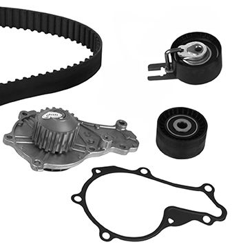 Pompa acqua + Kit cinghie dentate - 30-0938-1 METELLI