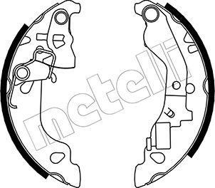 Brake Shoe Set - 53-0079Y METELLI