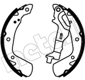 Brake Shoe Set - 53-0741 METELLI