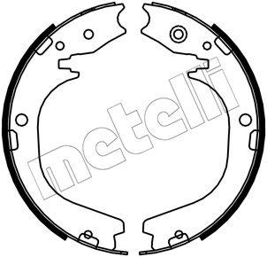 Brake Shoe Set, parking brake - 53-0754 METELLI