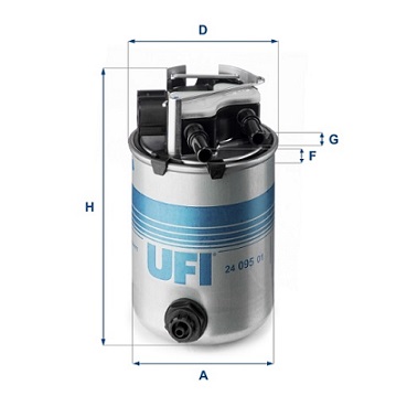 Fuel filter - 24.095.01 UFI