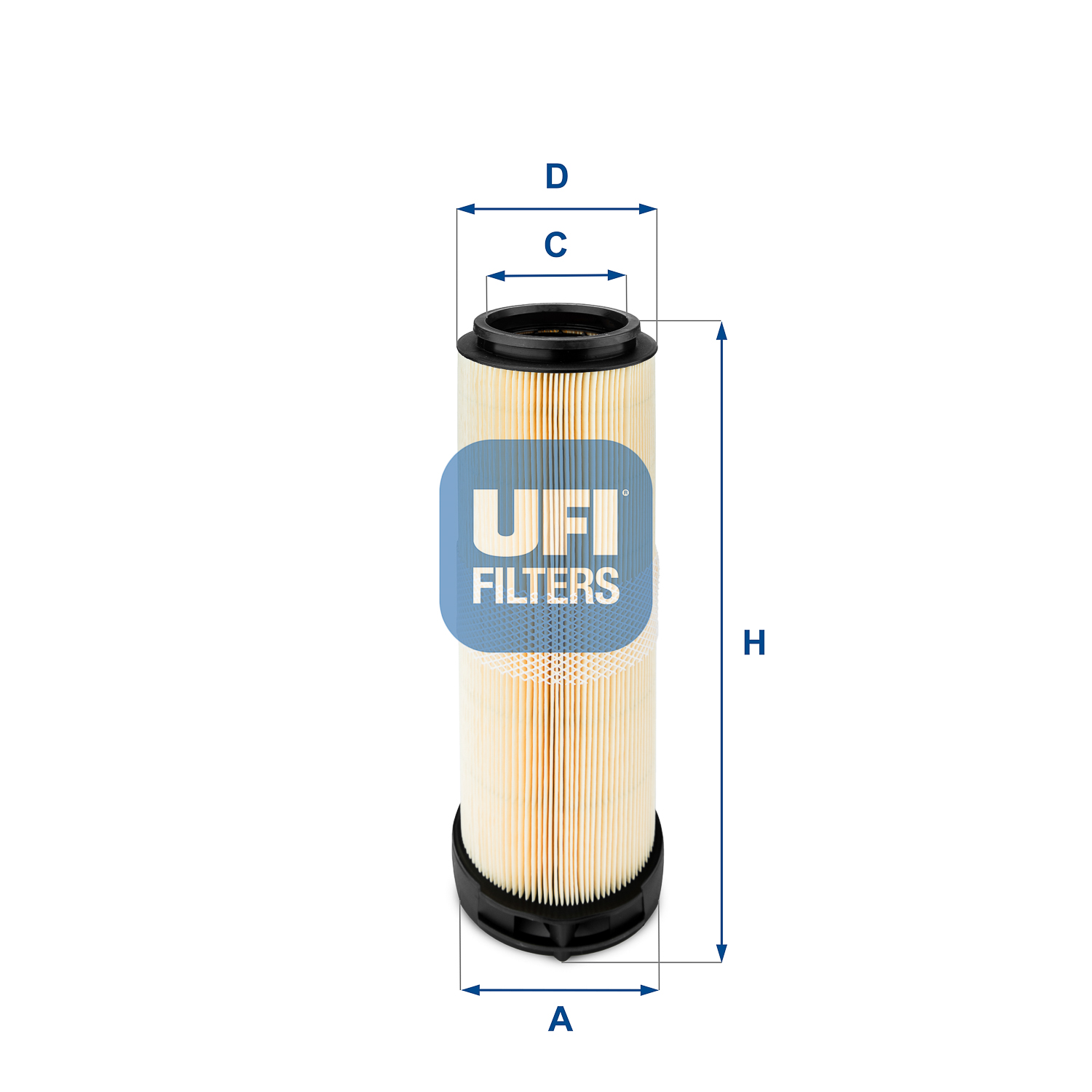 Filtro aria - 27.596.00 UFI