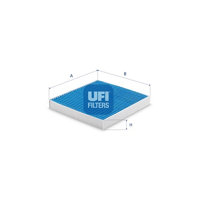 Filter, interior air - 34.167.00 UFI