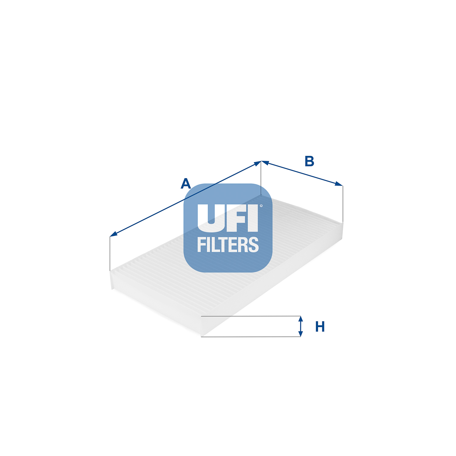 Фильтр, воздух во внутренном пространстве - 53.045.00 UFI