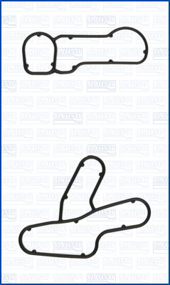 Gasket Set, oil cooler - 77013700 AJUSA
