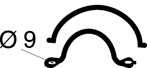 Gasket, oil sump - 016301H CORTECO