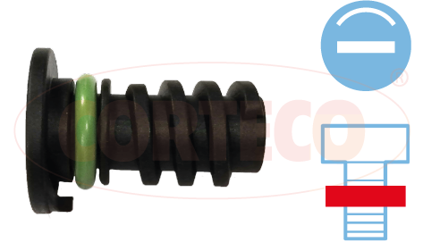 Kit guarnizioni, Stelo valvola - 19033984 CORTECO