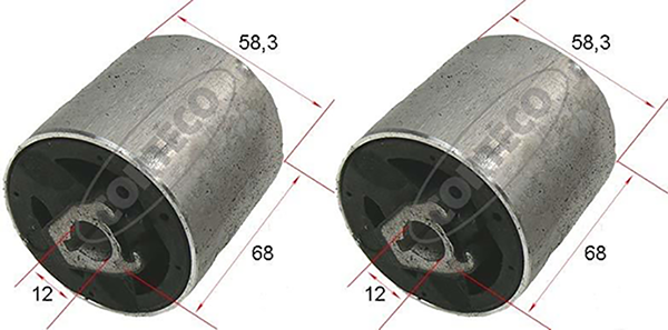 Kit riparazione, Braccio trasversale - 80000881 CORTECO