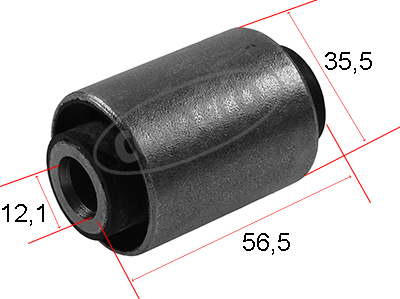 Control Arm-/Trailing Arm Bush - 80004726 CORTECO