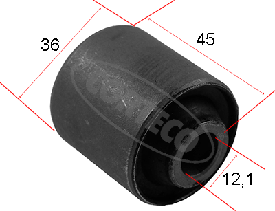 Control Arm-/Trailing Arm Bush - 80004762 CORTECO
