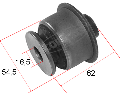 Control Arm-/Trailing Arm Bush - 80005446 CORTECO
