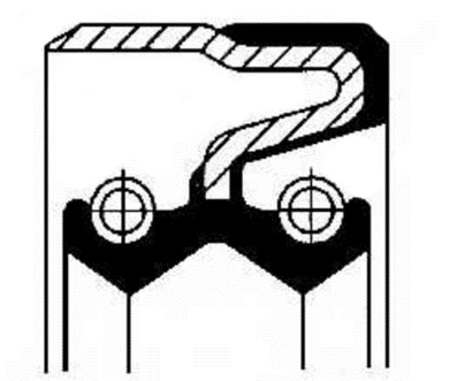 Shaft Seal, transfer case - 01018315B CORTECO
