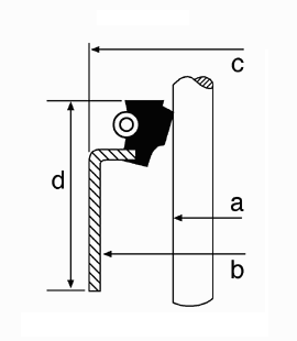 Wellendichtring, Differential - 12006486B CORTECO