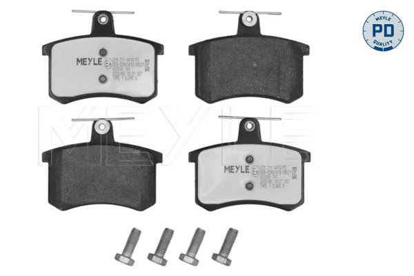 Brake Pad Set, disc brake - 025 211 4416/PD MEYLE