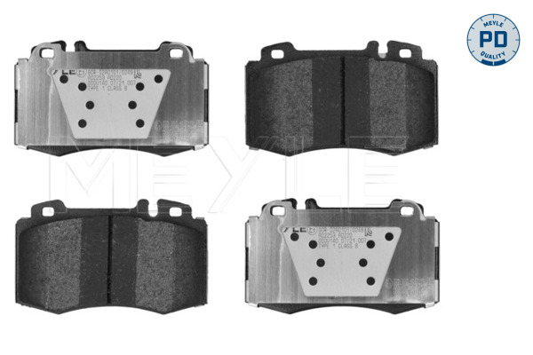 Kit pastiglie freno, Freno a disco - 025 237 4517/PD MEYLE